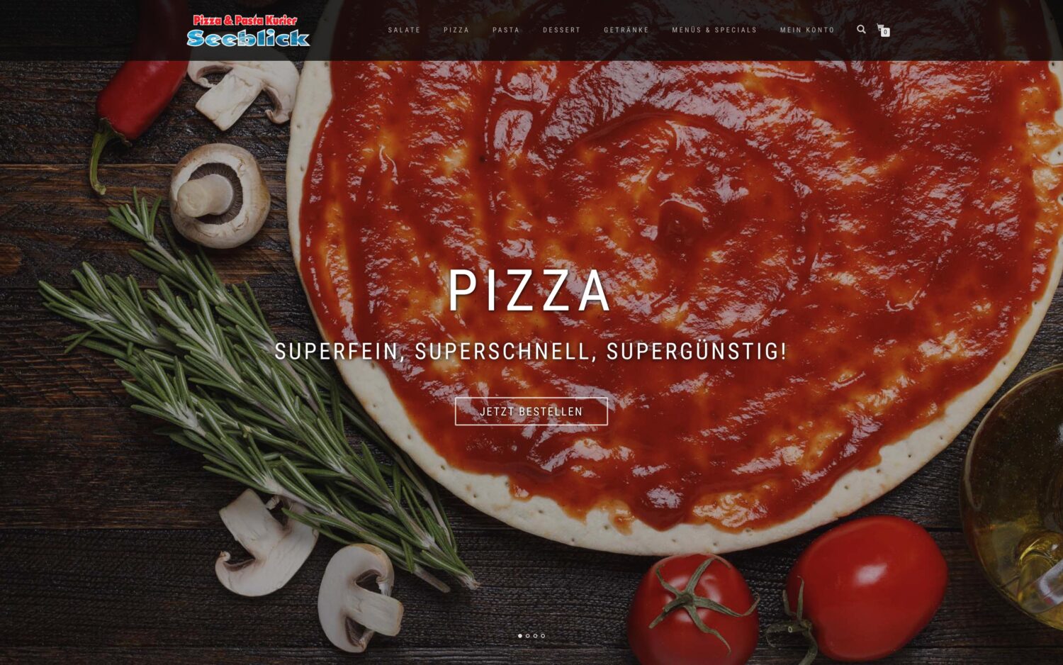 Pizzakurier Seeblick - Home